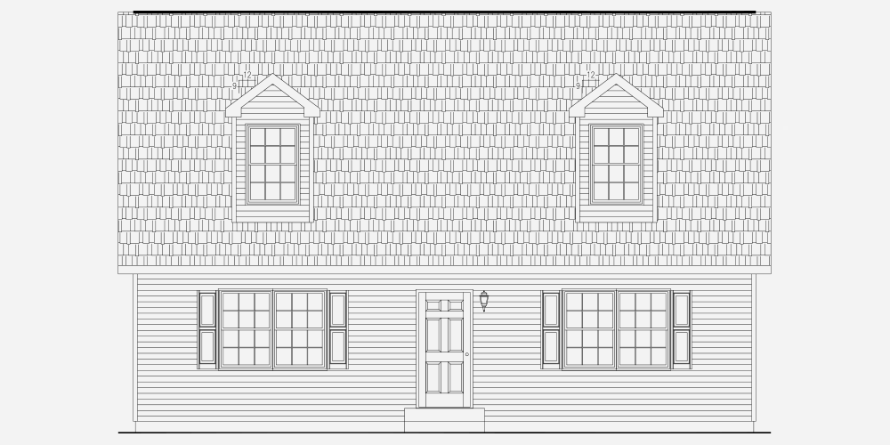 Breckinridge elevation NJ home Builder
