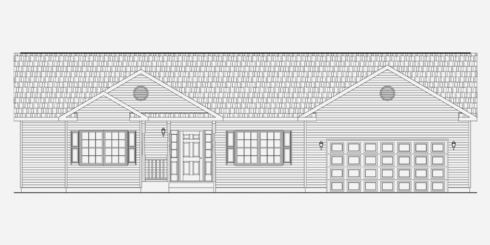 Breckinridge elevation NJ home Builder