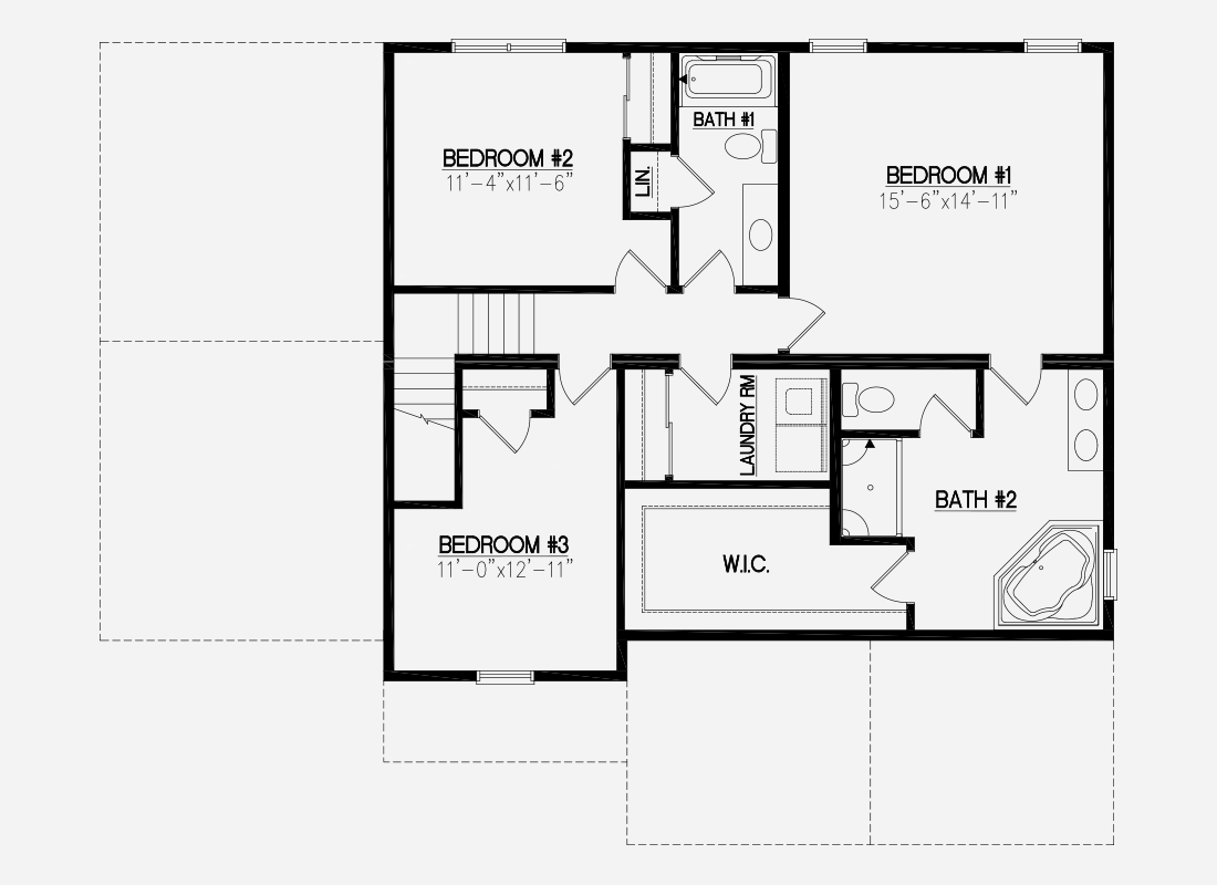 Edison Height Floor Plan Two Story
